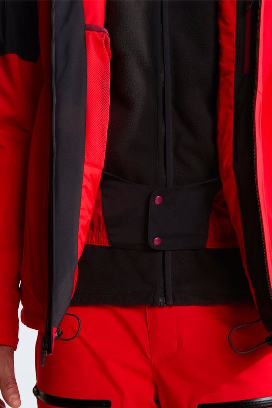 The North Face Mens Freedom Insulated Ski Jacket  Elevation Red/Tnf Black