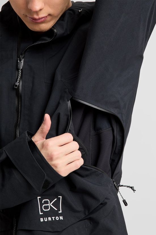 Burton Mens [Ak] Swash Synthetic Insulated GTX 2L Snow Jacket True Black