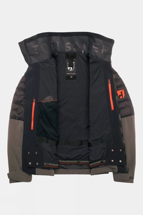 Toni Sailer Sports Mens Owen Ski Jacket Bark Grey