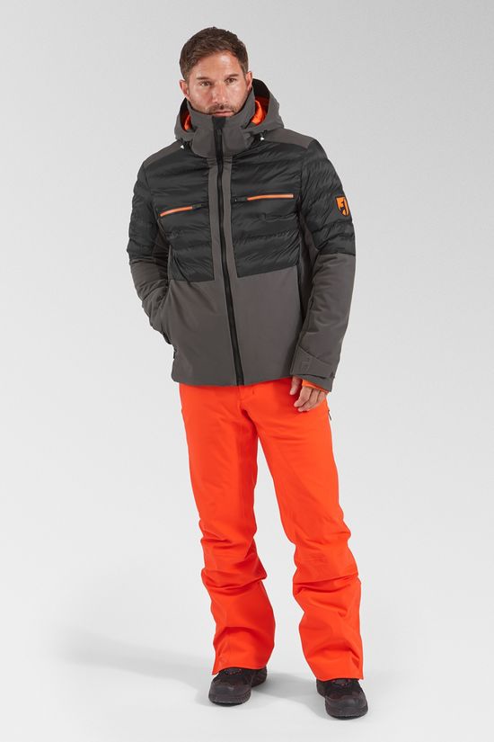 Toni Sailer Sports Mens Owen Ski Jacket Bark Grey