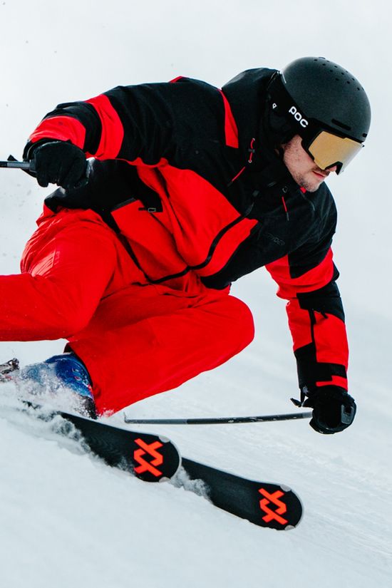 Spyder Mens Leader Ski Jacket Spyder Red