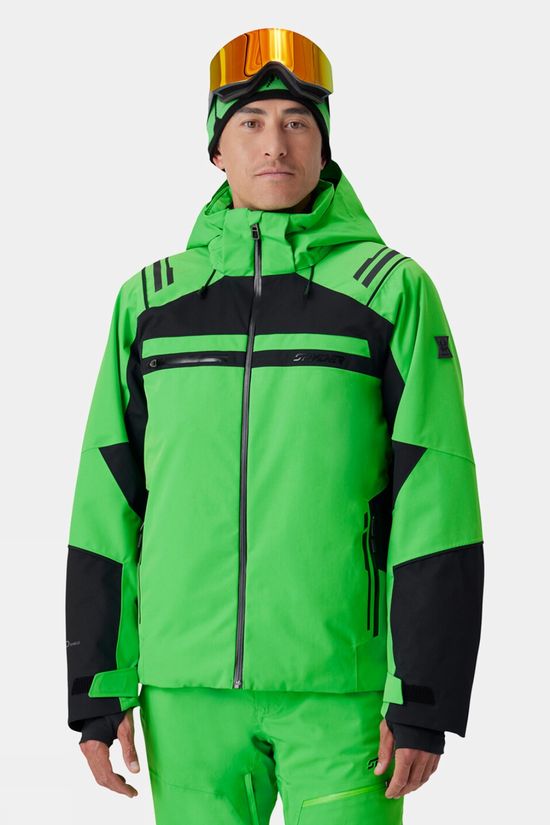 Spyder Mens Titan Ski Jacket Strobe Green