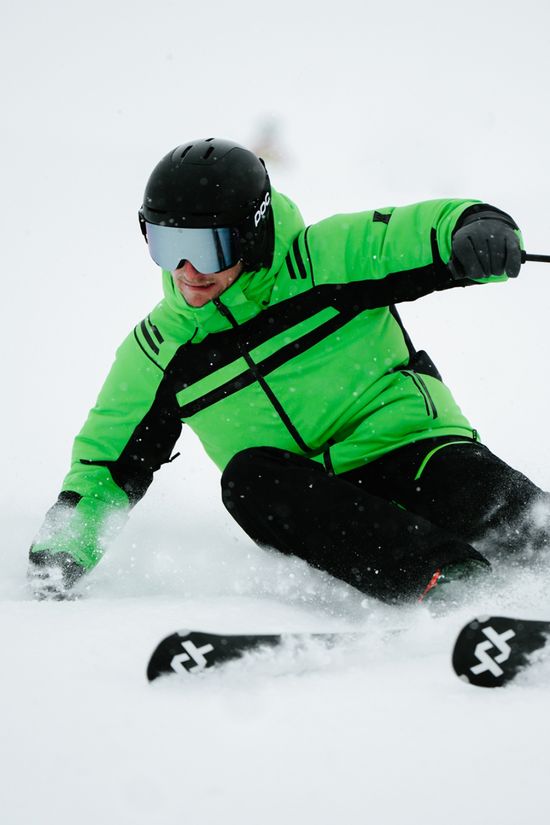 Spyder Mens Titan Ski Jacket Strobe Green