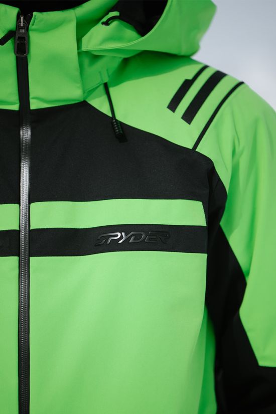 Spyder Mens Titan Ski Jacket Strobe Green