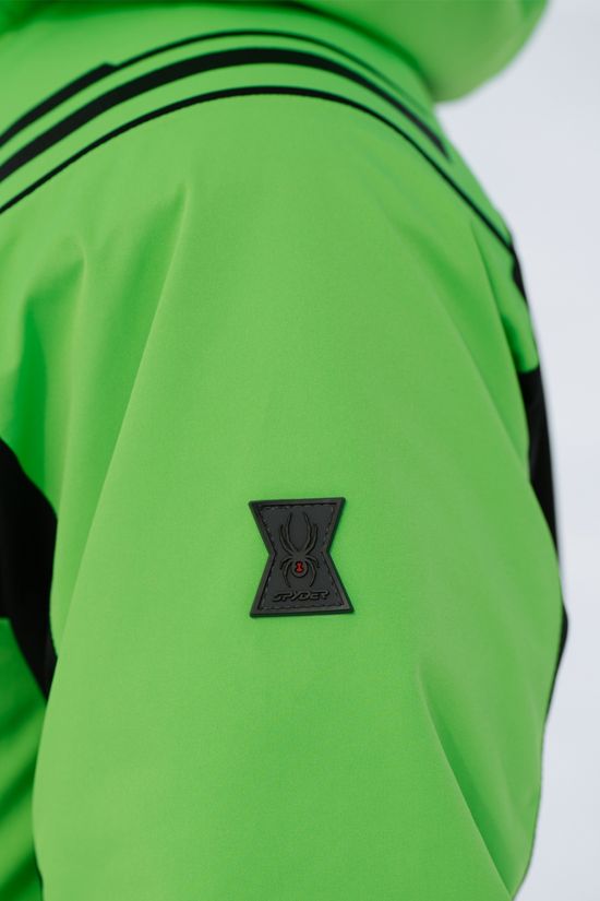 Spyder Mens Titan Ski Jacket Strobe Green