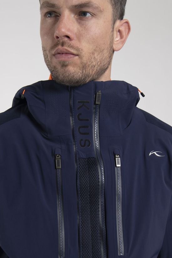 Kjus Mens Hexair Edge Ski Jacket  Kjus Navy