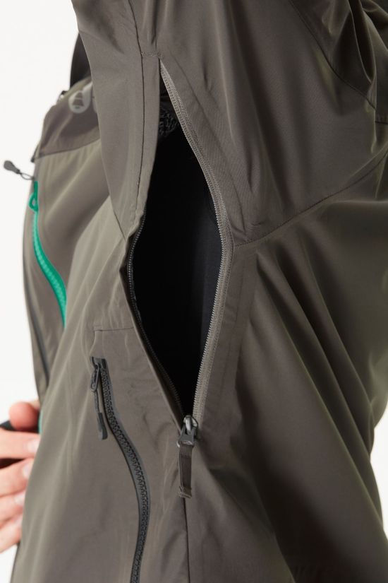 Picture Mens Broader 3L Jacket Raven Grey/Black