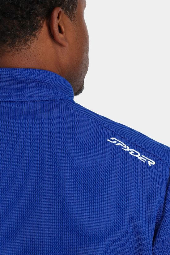 Spyder Mens Bandit Half Zip Fleece Electric Blue