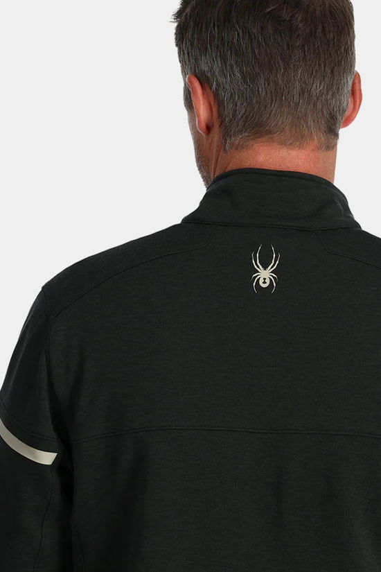 Spyder Mens Speed Half Zip Fleece Black