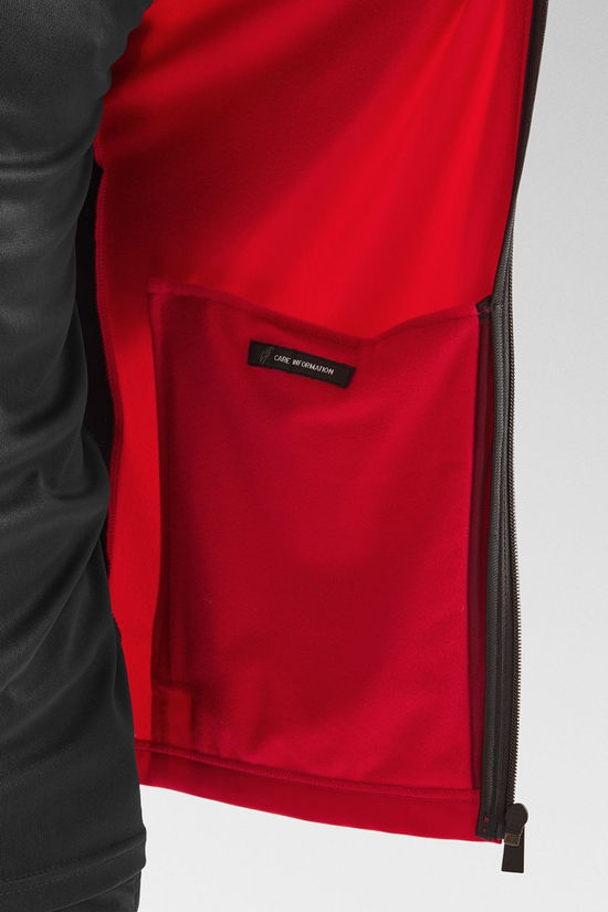 Toni Sailer Sports Mens Damian Full Zip Fleece Signal Red