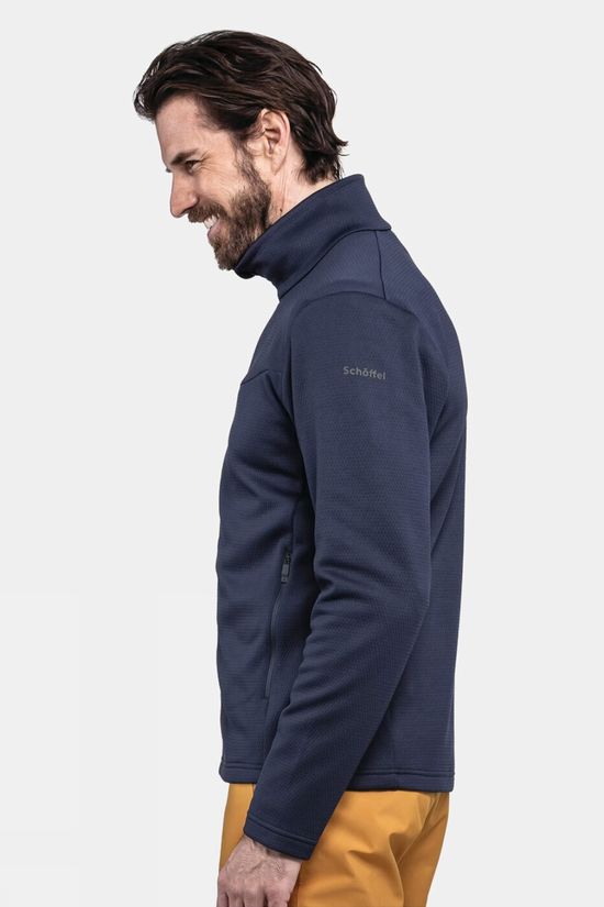 Schoffel Mens Pine Fleece Jacket Navy Blazer
