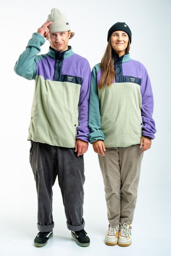 Planks Unisex Peace Fleece Jumble