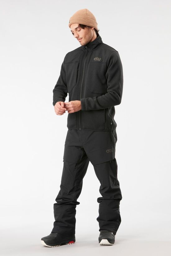 Picture Mens Dauwy Full Zip Fleece  Black