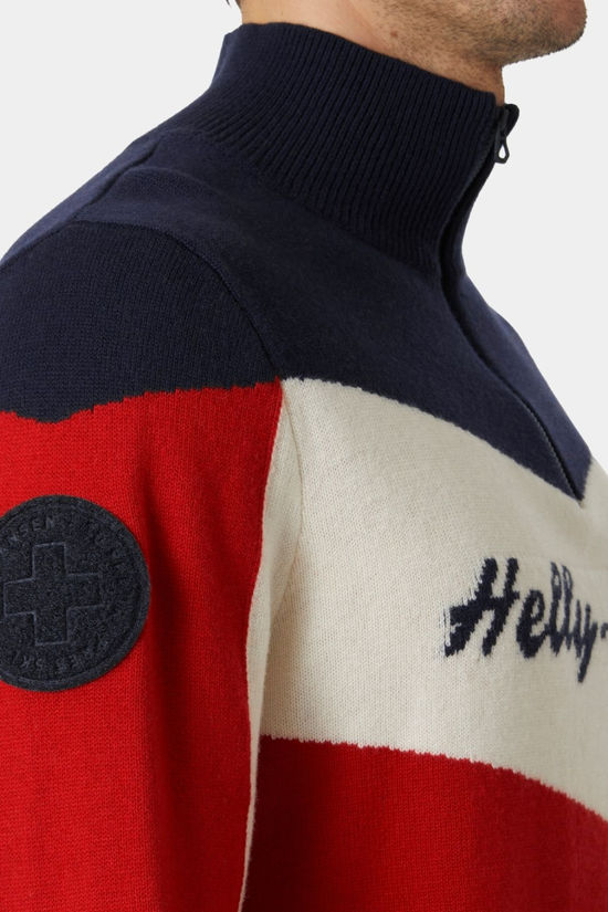Helly Hansen Mens Après Knitted Sweater Red