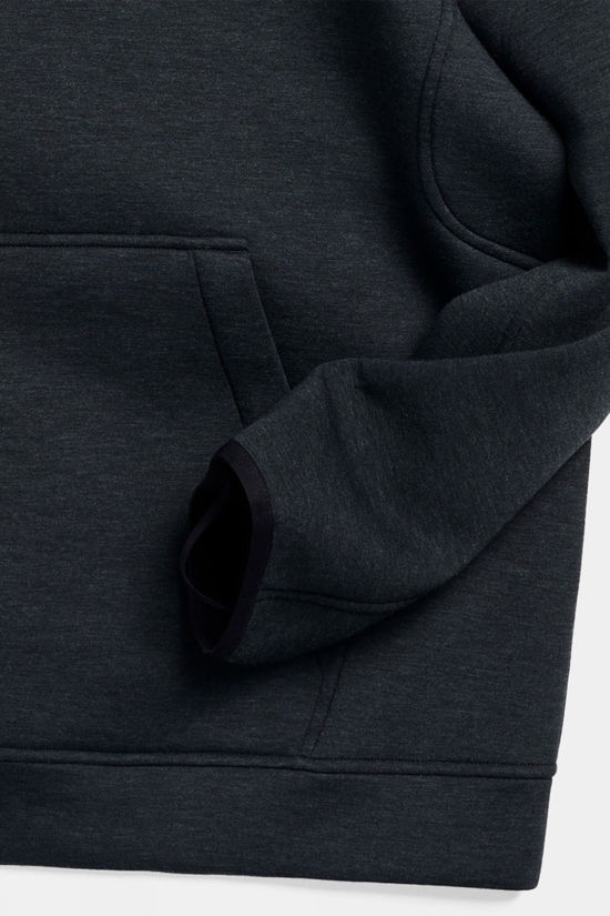 Burton Mens SpaceCloud Pullover Hoodie  True Black Heather