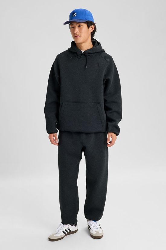 Burton Mens SpaceCloud Pullover Hoodie  True Black Heather