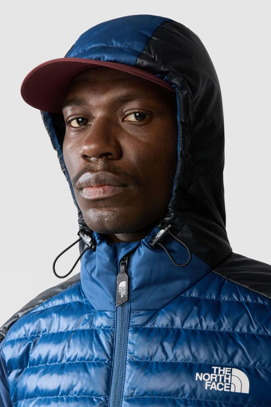The North Face Mens Middle Cloud Insulated Jacket Shady Blue/Asphalt Grey