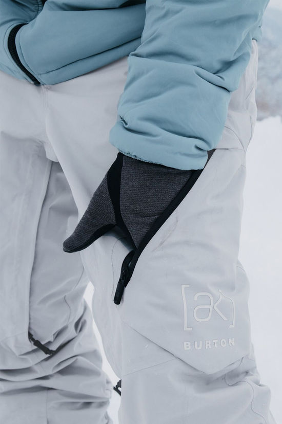 Burton Mens [ak] Cyclic GTX 2L Snow Pants Gray Cloud