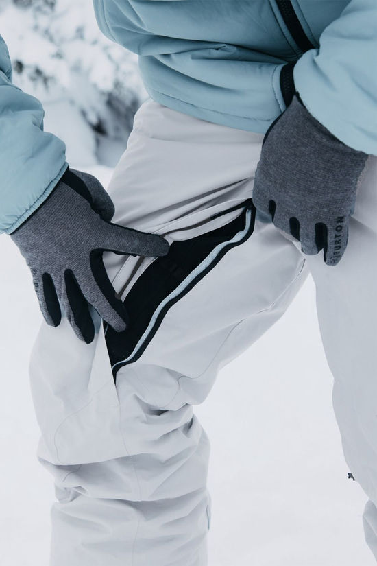 Burton Mens [ak] Cyclic GTX 2L Snow Pants Gray Cloud