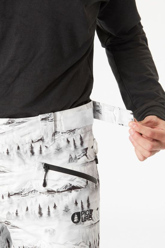 Picture Mens Plan Printed Ski Pants - Regular  Mood