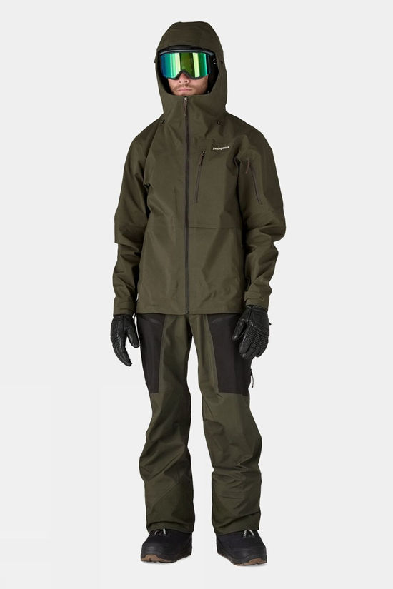 Patagonia Mens Untracked Ski Pants - Regular  Pine Needle Green