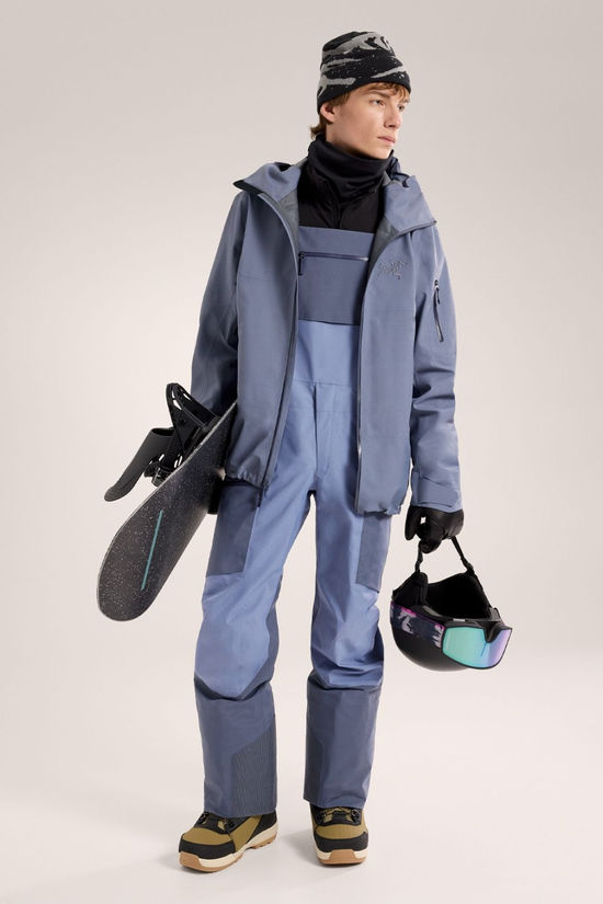 Arc'teryx Mens Sabre Bib Pants Stratus / Dk Stratus