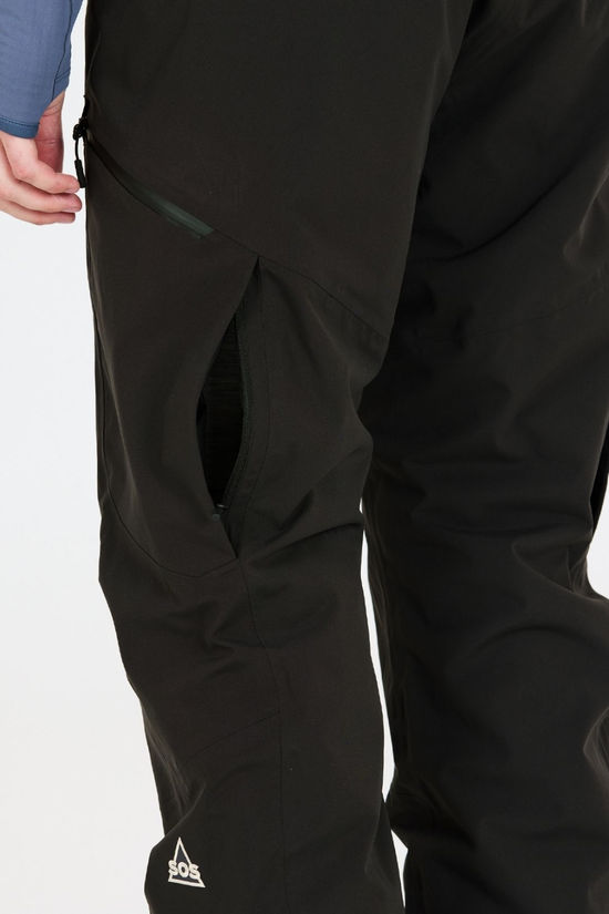 SOS Mens La Thule Insulated Ski Pants Black
