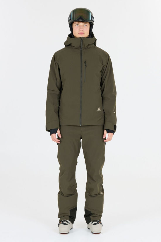 SOS Mens Cervinia Insulated Ski Pants Black Ink