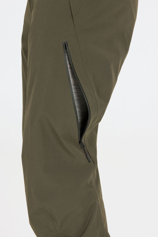 SOS Mens Cervinia Insulated Ski Pants Black Ink