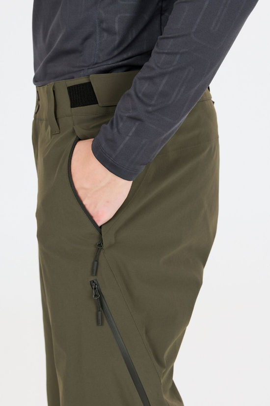 SOS Mens Cervinia Insulated Ski Pants Black Ink