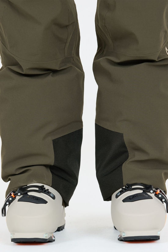 SOS Mens Cervinia Insulated Ski Pants Black Ink