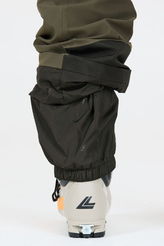 SOS Mens Cervinia Insulated Ski Pants Black Ink