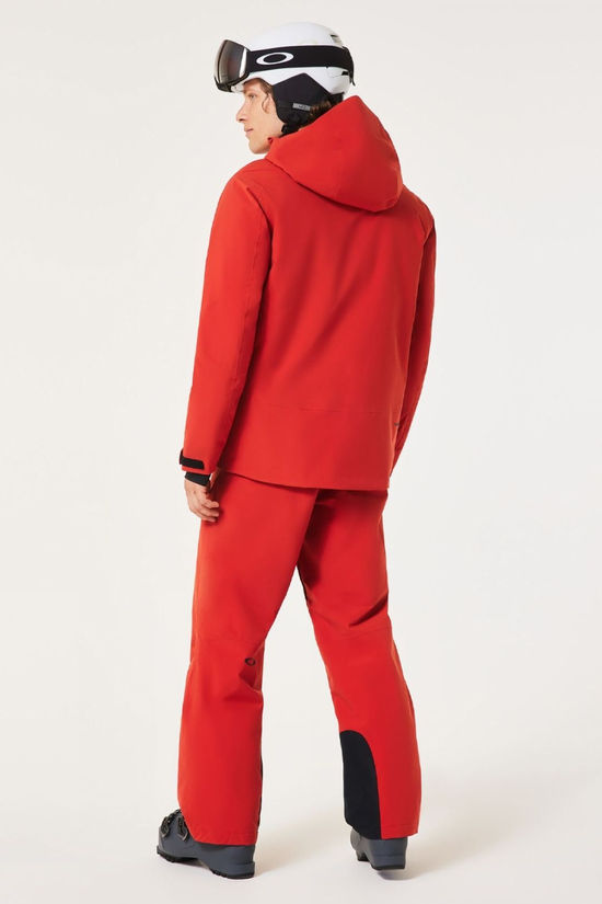 Oakley Mens Canopy Insulated Ski Pants Flame Red