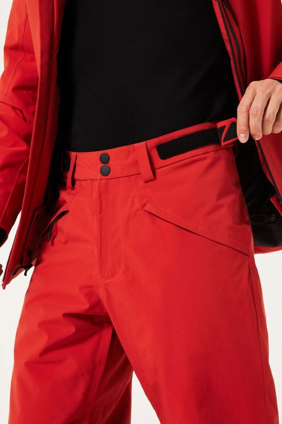 Oakley Mens Canopy Insulated Ski Pants Flame Red