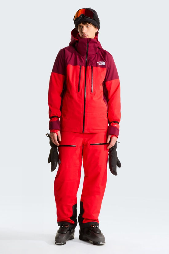 The North Face Mens Chakal Ski Pants Elevation Red