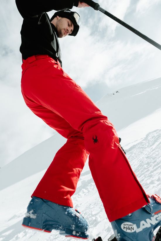 Spyder Mens Dare Ski Pants Spyder Red