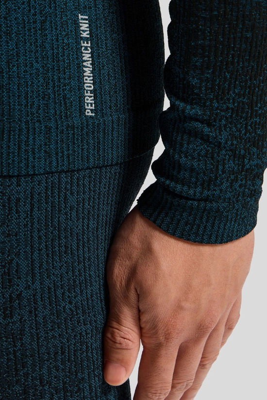 Odlo Mens Blackcomb Eco Crew Neck Base Layer Top Provincial Blue