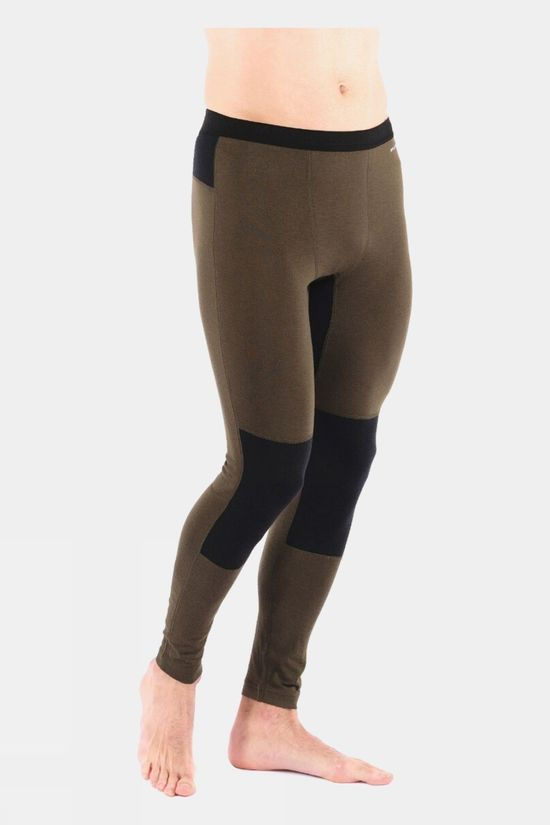 Artilect Mens Flatiron 185 Base Layer Bottom Deep Olive/Black
