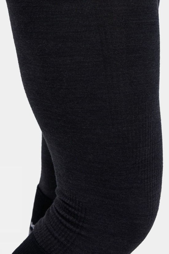 Falke Mens Wool-Tech Base Layer Bottom Black