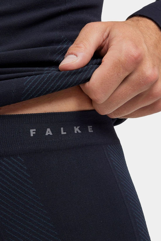 Falke Mens Warm Base Layer Bottom Black