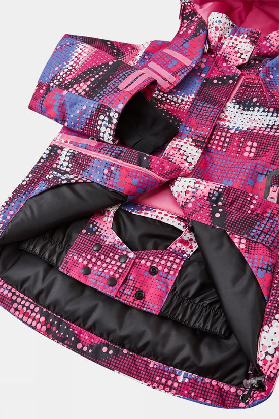Reima Girls Kiiruna Ski Jacket Rosy Berry