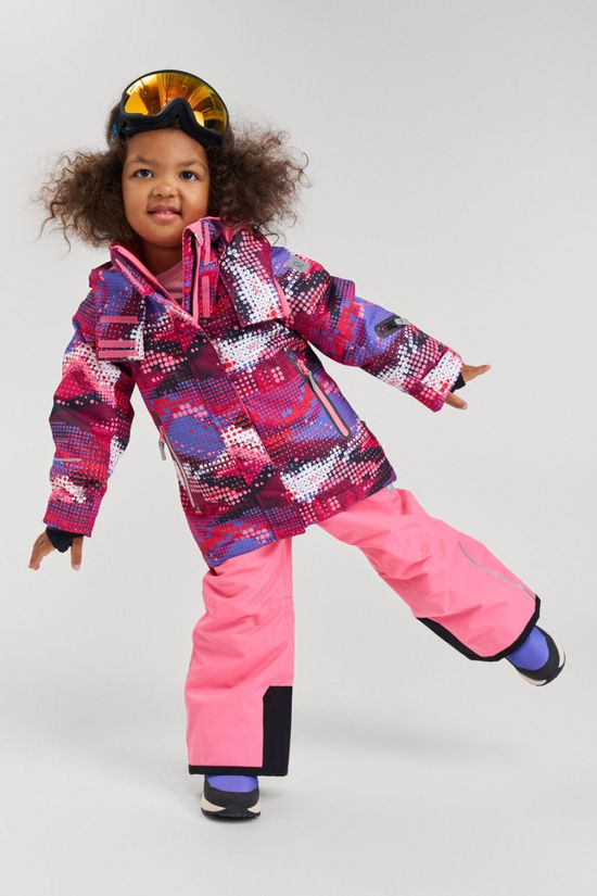 Reima Girls Kiiruna Ski Jacket Rosy Berry