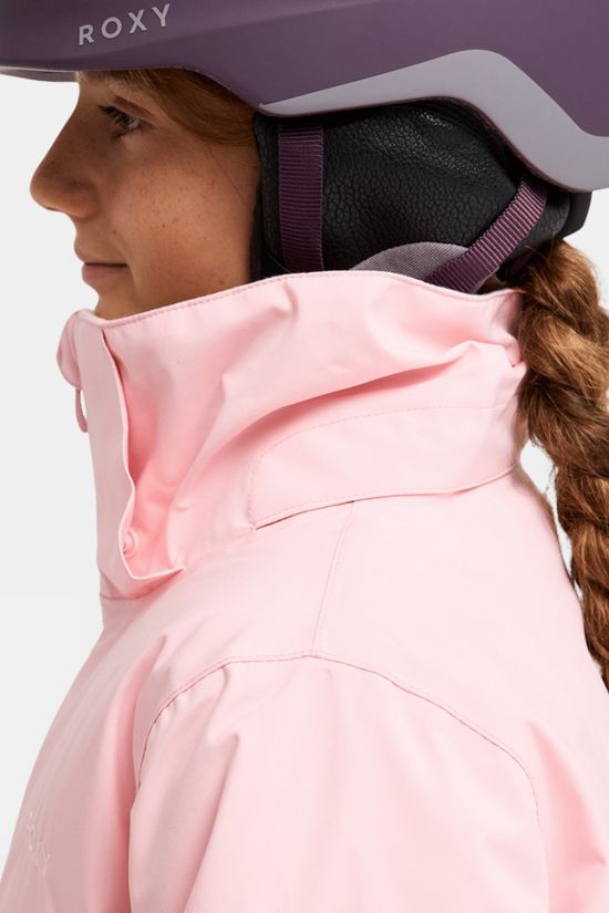 Roxy Girls Ice Escape Ski Jacket 14+ Rose Shadow