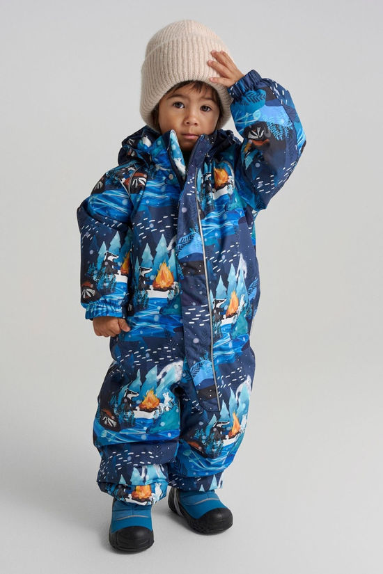 Reima Toddlers Lagnes Reimatec Winter Overall Snowsuit Navy