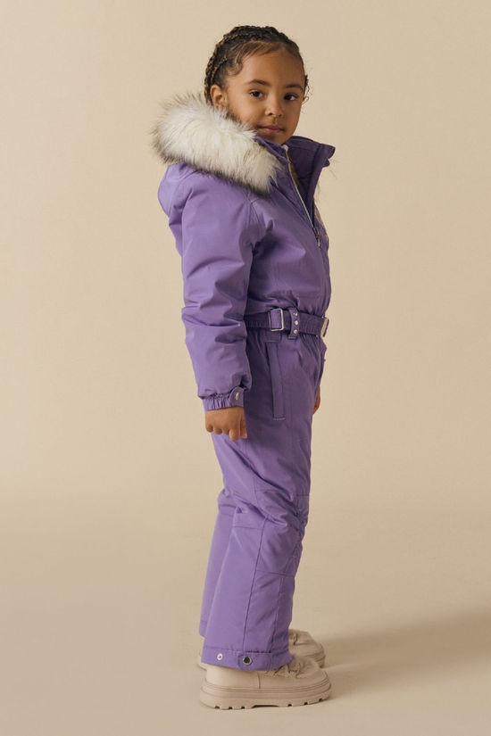 Poivre Blanc Kids Joyce Overall Ski Suits Lavender Purple
