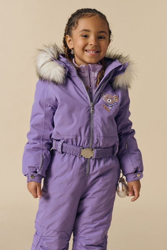 Poivre Blanc Kids Joyce Overall Ski Suits Lavender Purple