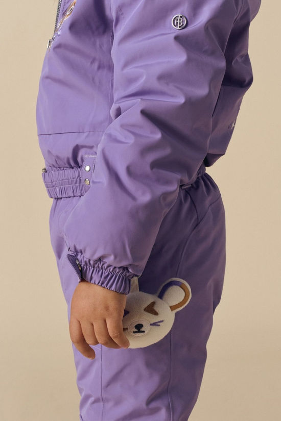 Poivre Blanc Kids Joyce Overall Ski Suits Lavender Purple