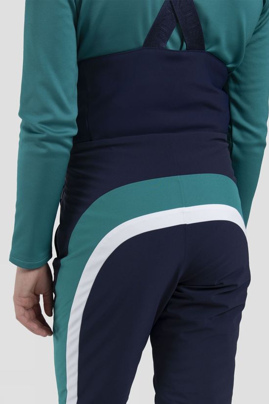 Kjus Girls Skylar Bib Ski Pants Atlanta Blue/Enchanted