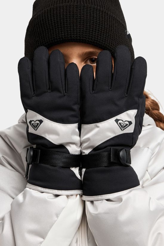 Roxy Girls Jetty Gloves Silver