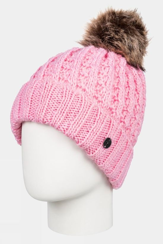 Roxy Girls Blizzard Beanie Pink Frosting